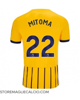 Brighton Kaoru Mitoma #22 Maglia Gara Trasferta Repliche 2024-25 Maniche Corte